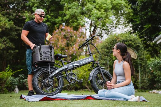 Velotric Summit 1 mid-drive eBike on scenic mountain trail