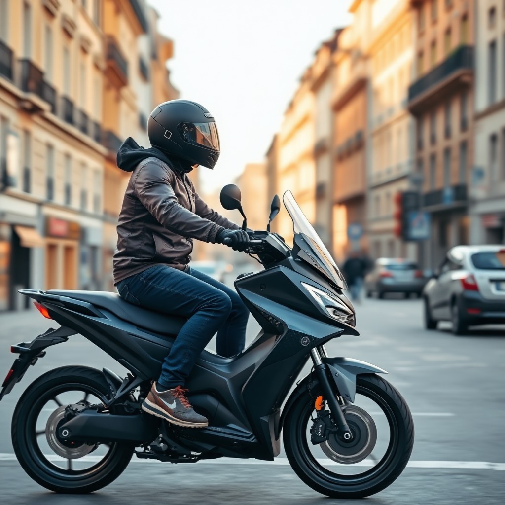 Electric Motorcycle City
